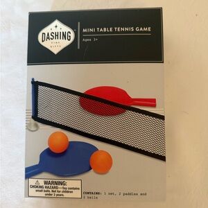 Dashing Mini Table Tennis Game - Red and Blue